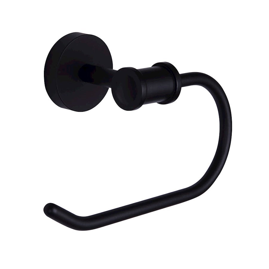 Canarm Carson 7in Bath Accessory | Matte Black | Bathroom & Powder Room | 3.38 x 7 x 4.62 in | Model BA102A08BK