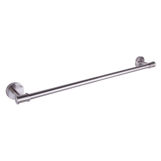 Canarm Carson 24in Bath Accessory | Brushed Nickel Metal | Bathroom Towel Bar & Storage | W 24 x D 3 x H 2 in | Model BA102A24BN