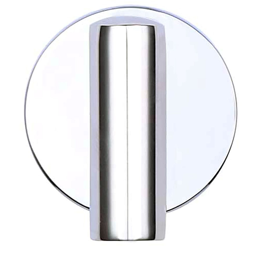 Canarm Cain 2in Robe/Towel Hook | Chrome Stainless Steel and Diecast Aluminum | Bathroom & Entryway | 2 x 2 x 2 in | Model BA103A02CH