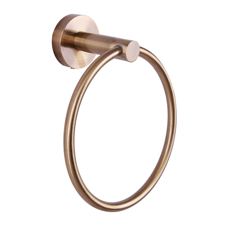 Canarm Cain 7in Bath Accessory | Gold Finish | Bathroom Convenience & Style | 7 x 3 x 7 in | Model BA103A07GD