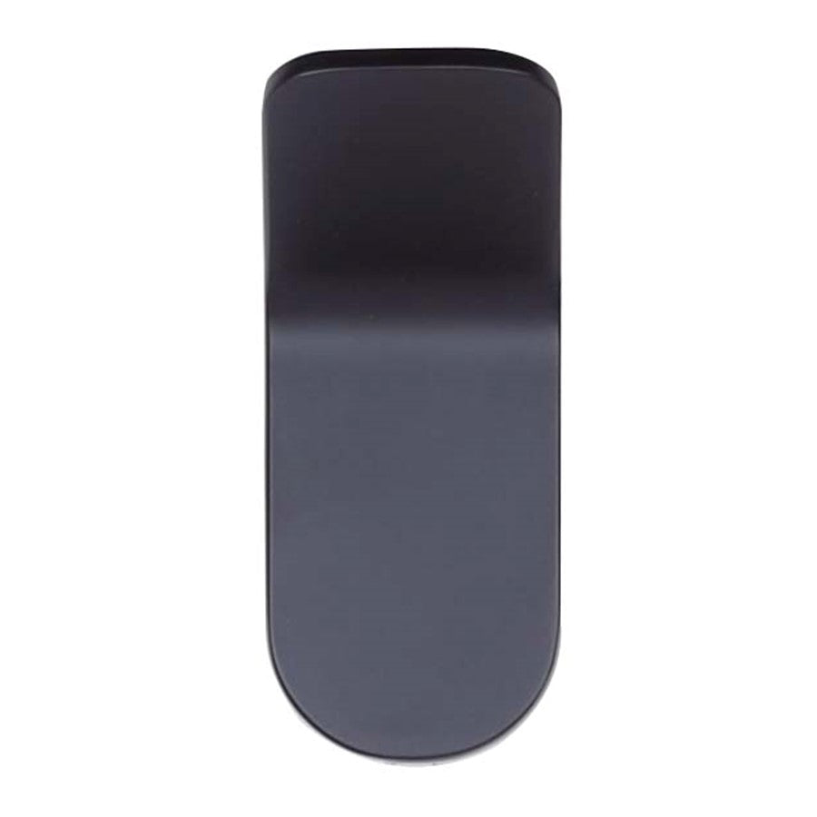 Canarm Lyla 2in Robe/Towel Hook | Matte Black Aluminum | Bathroom & Powder Room Wall Hook | 2 x 1 x 2 in | Model BA105A02BK