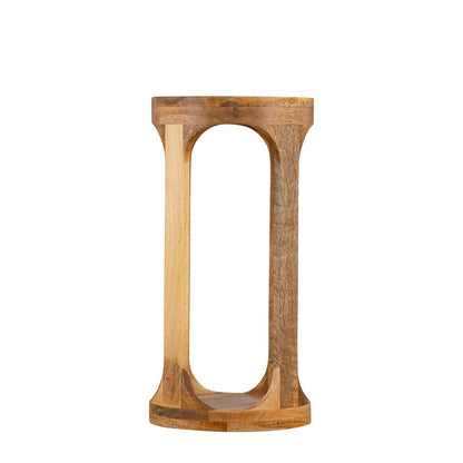 Canarm Lane 20in Side Table | Mango Wood | Living Room & Bedroom Accent Table | 10 x 20 in | Model BAC-AST012