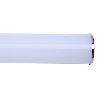 Canarm Osten 18in 1-Light LED Vanity | Modern Brushed Nickel and PC Lens | Bathroom & Powder Room | 18 x 4 x 2 in | Model BL-02B-18-CH-C