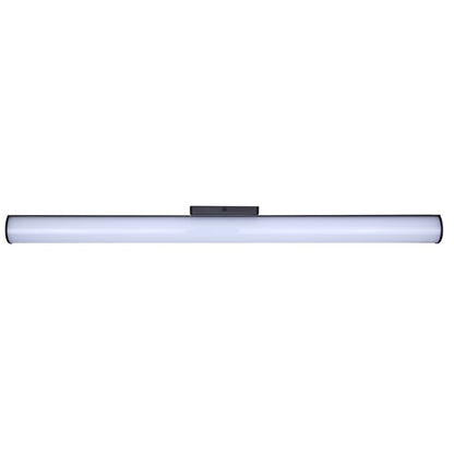 Canarm Osten 30in 1-Light Vanity | Modern Matte Black Aluminum & Iron | Bathroom & Powder Room | 30 x 4 x 2 in, Dimmable LED | Model BL-02B-30-BK-C