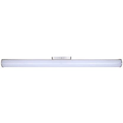 Canarm Osten 30in 1-Light Vanity | Modern Brushed Nickel Aluminum & Iron | Bathroom & Powder Room | 30 x 4 x 2 in, Dimmable LED | Model BL-02B-30-BN-C