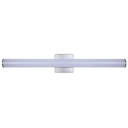 Canarm Osten 30in 1-Light Vanity | Modern Brushed Nickel Aluminum & Iron | Bathroom & Powder Room | 30 x 4 x 2 in, Dimmable LED | Model BL-02B-30-BN-C