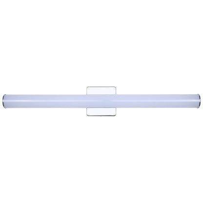Canarm Osten 30in 1-Light Vanity | Modern Brushed Nickel Aluminum & Iron | Bathroom & Powder Room | 30 x 4 x 2 in | Model BL-02B-30-CH-C