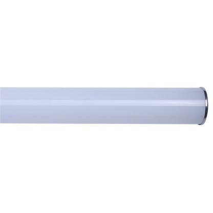 Canarm Osten 30in 1-Light Vanity | Modern Brushed Nickel Aluminum & Iron | Bathroom & Powder Room | 30 x 4 x 2 in | Model BL-02B-30-CH-C