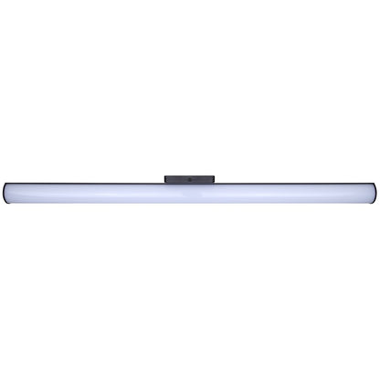 Canarm Osten 36in 1-Light Vanity | Modern Matte Black Aluminum & Iron | Bathroom & Powder Room | 36 x 4 x 2 in, Dimmable LED | Model BL-02B-36-BK-C