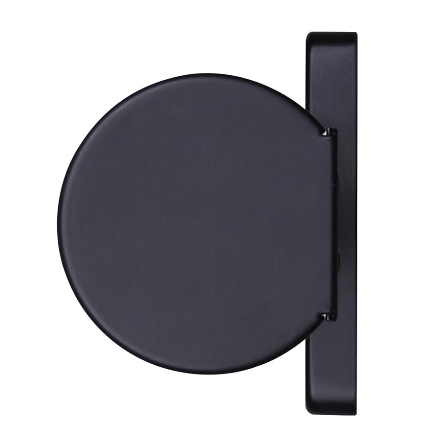 Canarm Osten 36in 1-Light Vanity | Modern Matte Black Aluminum & Iron | Bathroom & Powder Room | 36 x 4 x 2 in, Dimmable LED | Model BL-02B-36-BK-C