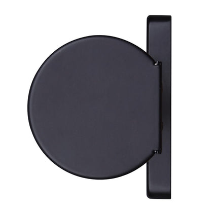 Canarm Osten 36in 1-Light Vanity | Modern Matte Black Aluminum & Iron | Bathroom & Powder Room | 36 x 4 x 2 in, Dimmable LED | Model BL-02B-36-BK-C
