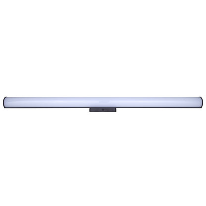 Canarm Osten 36in 1-Light Vanity | Modern Matte Black Aluminum & Iron | Bathroom & Powder Room | 36 x 4 x 2 in, Dimmable LED | Model BL-02B-36-BK-C