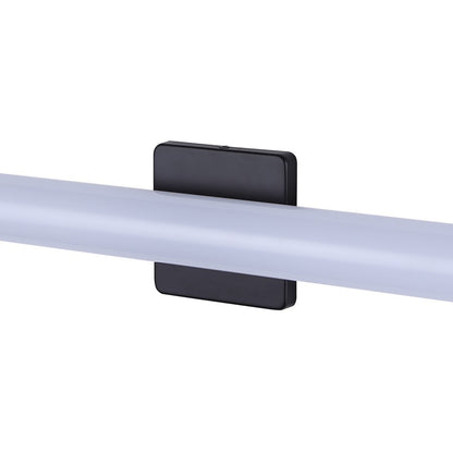 Canarm Osten 36in 1-Light Vanity | Modern Matte Black Aluminum & Iron | Bathroom & Powder Room | 36 x 4 x 2 in, Dimmable LED | Model BL-02B-36-BK-C