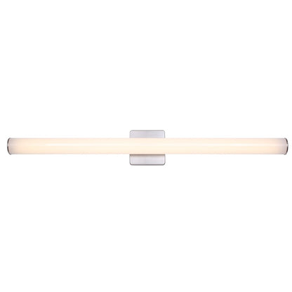 Canarm Osten 36in 3-Light LED Vanity | Brushed Nickel Cylindrical | Bathroom & Powder Room | 2000 Lumens, 3000K-5000K, Dimmable | Model BL-02B-36-BN-C