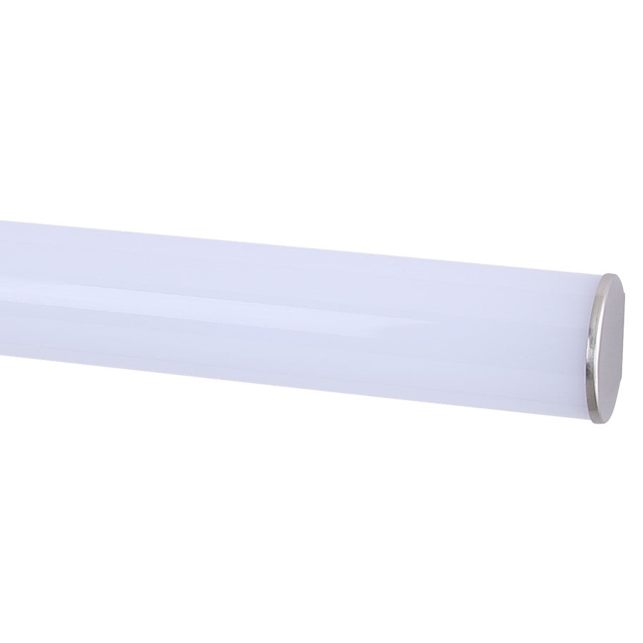 Canarm Osten 36in 3-Light LED Vanity | Brushed Nickel Cylindrical | Bathroom & Powder Room | 2000 Lumens, 3000K-5000K, Dimmable | Model BL-02B-36-BN-C