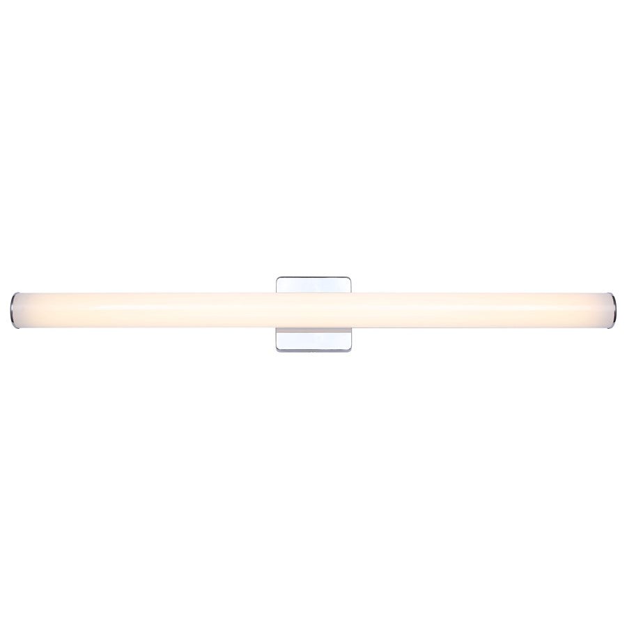 Canarm Osten 36in 3-Light LED Vanity | Chrome Cylindrical | Bathroom & Powder Room | 2000 Lumens, 3000K-5000K, Dimmable | Model BL-02B-36-CH-C