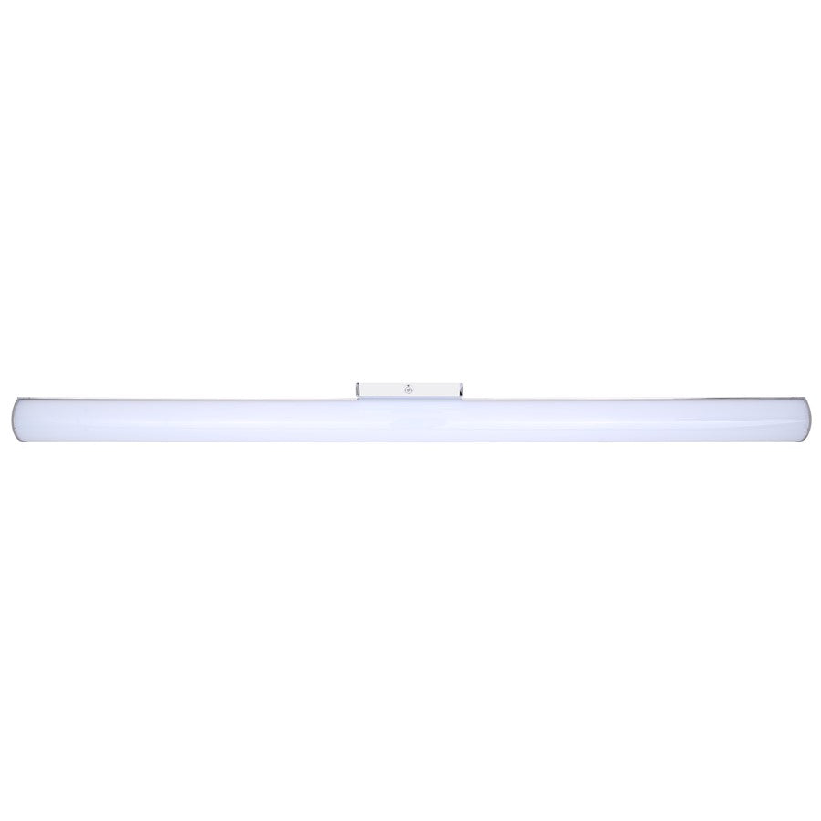 Canarm Osten 36in 3-Light LED Vanity | Chrome Cylindrical | Bathroom & Powder Room | 2000 Lumens, 3000K-5000K, Dimmable | Model BL-02B-36-CH-C