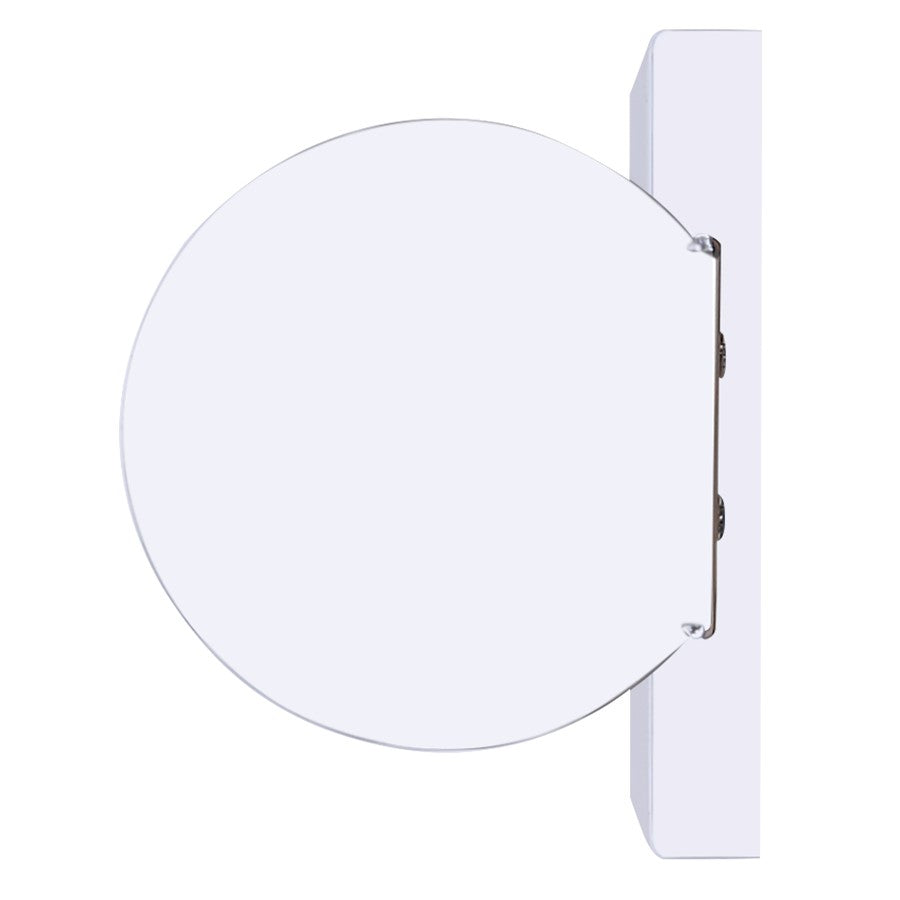 Canarm Osten 36in 3-Light LED Vanity | Chrome Cylindrical | Bathroom & Powder Room | 2000 Lumens, 3000K-5000K, Dimmable | Model BL-02B-36-CH-C