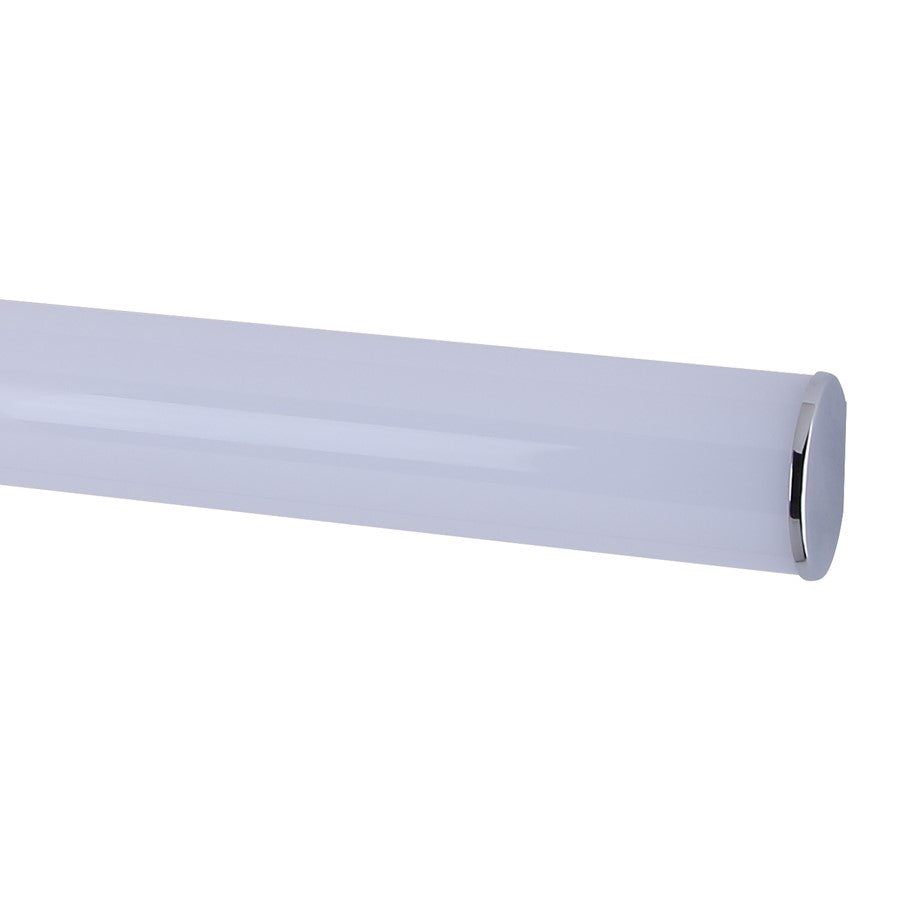 Canarm Osten 36in 3-Light LED Vanity | Chrome Cylindrical | Bathroom & Powder Room | 2000 Lumens, 3000K-5000K, Dimmable | Model BL-02B-36-CH-C