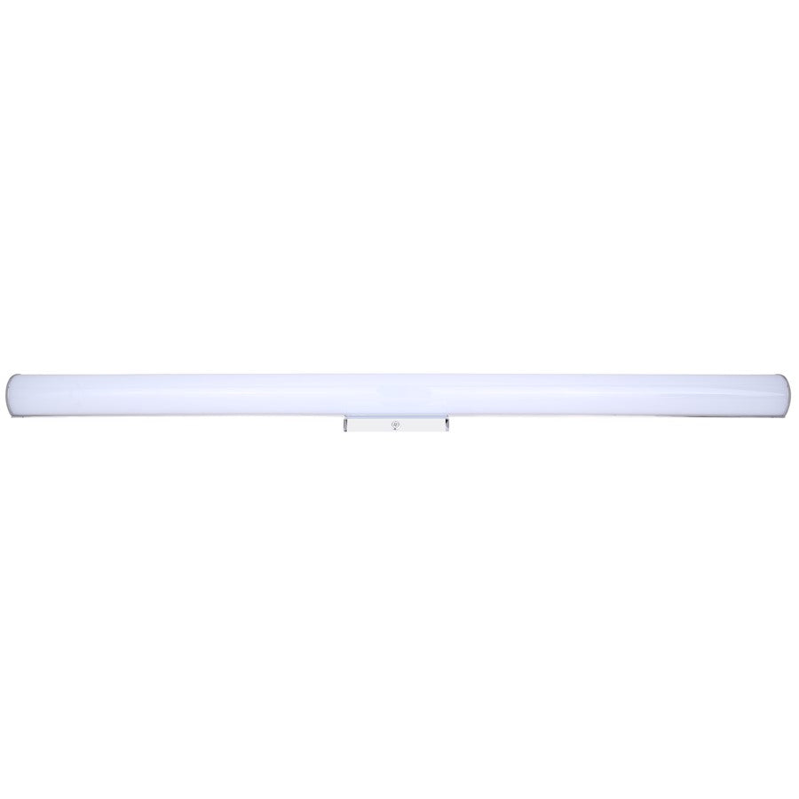 Canarm Osten 36in 3-Light LED Vanity | Chrome Cylindrical | Bathroom & Powder Room | 2000 Lumens, 3000K-5000K, Dimmable | Model BL-02B-36-CH-C