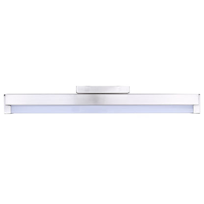 Canarm Jonah 18in 1-Light LED Vanity Light | Modern Brushed Nickel Aluminum | Bathroom & Powder Room | 18 x 4.72 x 2.5 in | Model BL-30B-18-BN-C