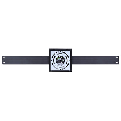 Canarm Jonah 24in 1-Light LED Vanity Light | Modern Matte Black Aluminum | Bathroom & Powder Room | 24 x 4.72 x 2.5 in | Model BL-30B-24-BK-C