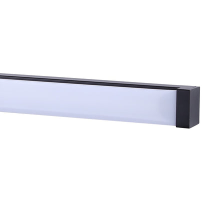 Canarm Jonah 30in 1-Light LED Vanity Light | Modern Matte Black Aluminum | Bathroom & Powder Room | 30 x 4.72 x 2.5 in | Model BL-30B-30-BK-C