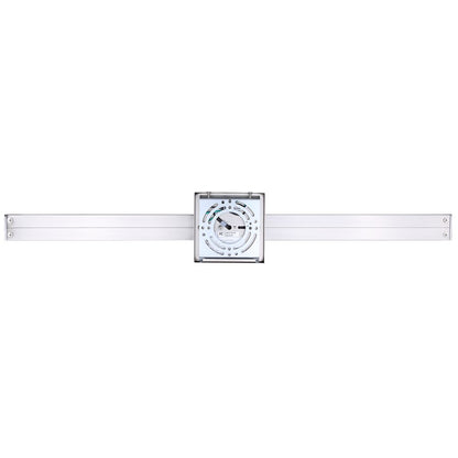 Canarm Jonah 30in 1-Light LED Vanity | Modern Brushed Nickel Aluminum & Iron | Bathroom & Powder Room | 30 x 4.72 x 2.5 in | Model BL-30B-30-BN-C