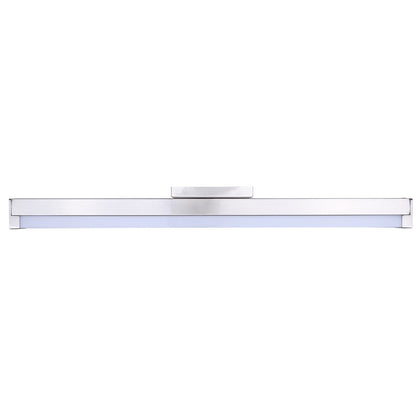 Canarm Jonah 30in 1-Light LED Vanity | Modern Brushed Nickel Aluminum & Iron | Bathroom & Powder Room | 30 x 4.72 x 2.5 in | Model BL-30B-30-BN-C
