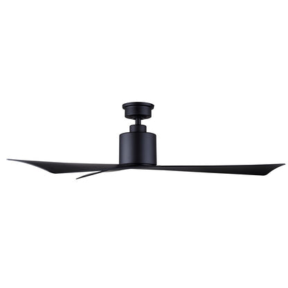 Canarm Eli 52in Ceiling Fan | Matte Black with 3 Blades | Living Room & Bedroom | 52 in W | Model CF52ELI3BK