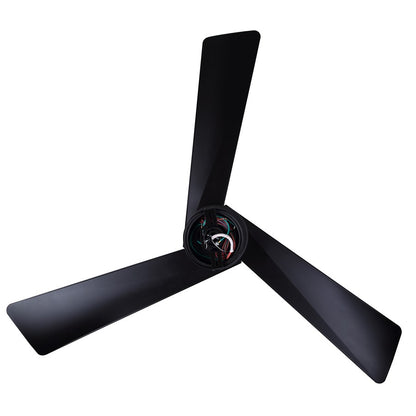 Canarm Eli 52in Ceiling Fan | Matte Black with 3 Blades | Living Room & Bedroom | 52 in W | Model CF52ELI3BK