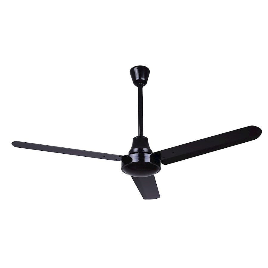 Canarm 48in Industrial Ceiling Fan | White | Bedroom & Living Room | 48 x 48 x 12 in | Model CP48D10N