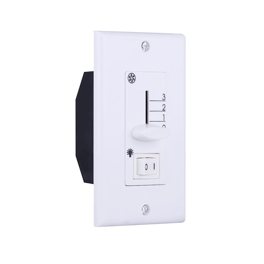 Canarm Fan Control | White | Universal Remote for Ceiling Fans | Model CQ008