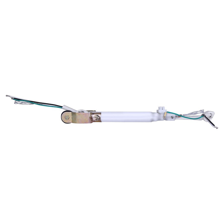 Canarm 8in White Downrod | Ceiling Fan Downrod Accessory | White Finish | 17.3 x 9 x 7.8 in | Model DCR0811