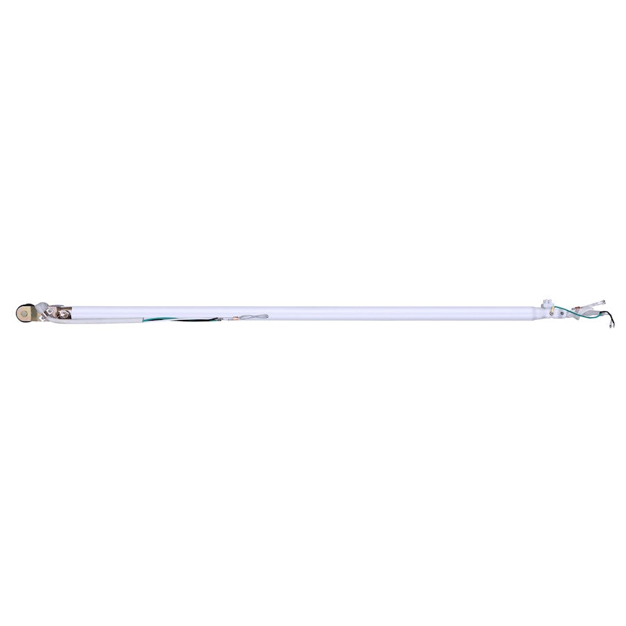 Canarm 36in Black Ceiling Fan Downrod | 8.3in H x 9in W x 41in L | For Vaulted & Sloped Ceilings | Model DCR36WR11