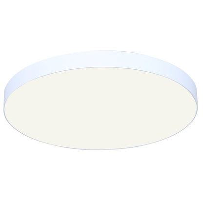 Canarm Madison 12in 1-Light LED Flush Mount | White PVC Lens | Bathroom & Hallway | 12 x 12 x 1 in | Model DL-12F-25WS-WH-C