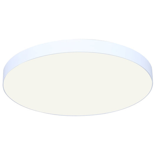 Canarm Madison 12in 1-Light LED Flush Mount | White PVC Lens | Bathroom & Hallway | 12 x 12 x 1 in | Model DL-12F-25WS-WH-C
