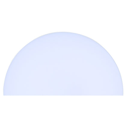 Canarm Madison 12in 1-Light LED Flush Mount | White PVC Lens | Bathroom & Hallway | 12 x 12 x 1 in | Model DL-12F-25WS-WH-C