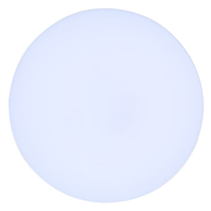Canarm Madison 12in 1-Light LED Flush Mount | White PVC Lens | Bathroom & Hallway | 12 x 12 x 1 in | Model DL-12F-25WS-WH-C