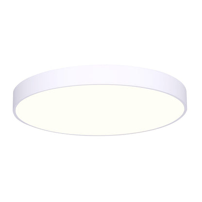 Canarm Madison 14in 1-Light LED Flush Mount | White PVC Lens | Kitchen & Office | 14 x 14 x 1 in | Model DL-14F-30WS-WH-C
