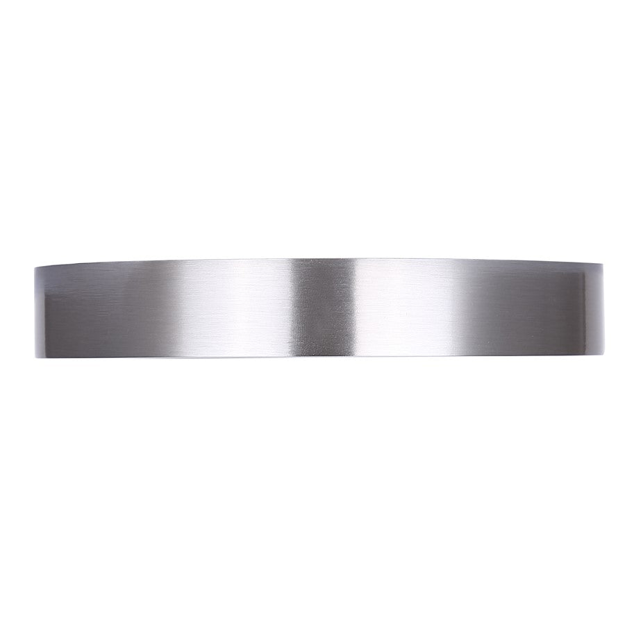 Canarm Madison 5in 1-Light LED Flush Mount | Brushed Nickel with PVC Lens | Living Room & Kitchen | Model DL-5F-10S-BN-C
