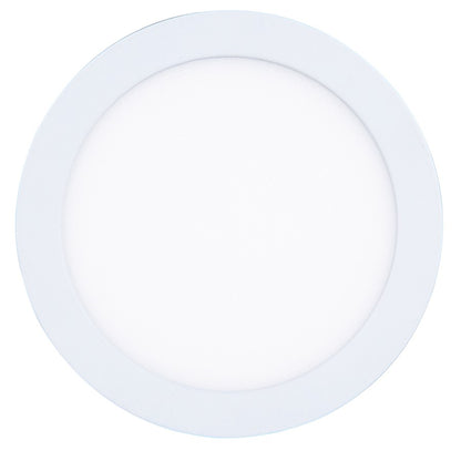 Canarm Madison 5in 1-Light LED Flush Mount | White with PVC Lens | Kitchen & Bathroom | 5 x 5 x 0.9 in, Dimmable 2700K-5000K | Model DL-5F-10S-WH-C