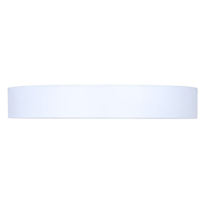 Canarm Madison 5in 1-Light LED Flush Mount | White with PVC Lens | Kitchen & Bathroom | 5 x 5 x 0.9 in, Dimmable 2700K-5000K | Model DL-5F-10S-WH-C