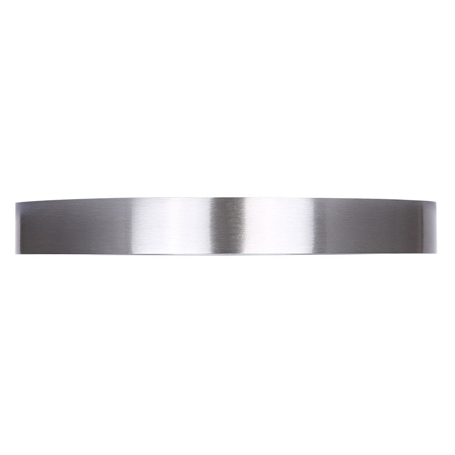 Canarm Madison 7in 1-Light LED Flush Mount | Brushed Nickel | Bedroom & Hallway Ceiling Light | 1200 Lumens, 5CCT, Dimmable | Model DL-7F-15S-BN-C