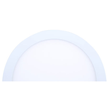 Canarm Madison 7in 1-Light LED Flush Mount | White | Bedroom & Hallway Ceiling Light | 1200 Lumens, 5CCT, Dimmable | Model DL-7F-15S-WH-C