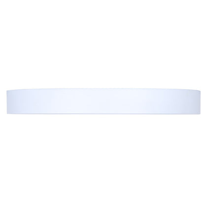 Canarm Madison 7in 1-Light LED Flush Mount | White | Bedroom & Hallway Ceiling Light | 1200 Lumens, 5CCT, Dimmable | Model DL-7F-15S-WH-C