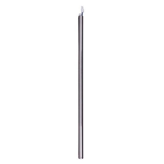 Canarm DR24BN-DC 24in Brushed Nickel Ceiling Fan Downrod | Steel | High Ceilings & Sloped Ceilings | 24in H | Model DR24BN-DC