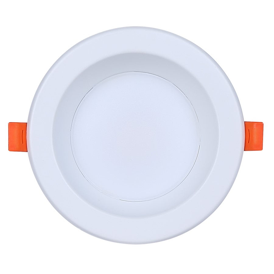 Canarm Madison 4.17in 1-Light Recessed LED Light | White Finish | Bathroom & Kitchen | Integrated LED, Wet Rated | Model HLD415WH