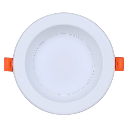 Canarm Madison 4.17in 1-Light Recessed LED Light | White Finish | Bathroom & Kitchen | Integrated LED, Wet Rated | Model HLD415WH