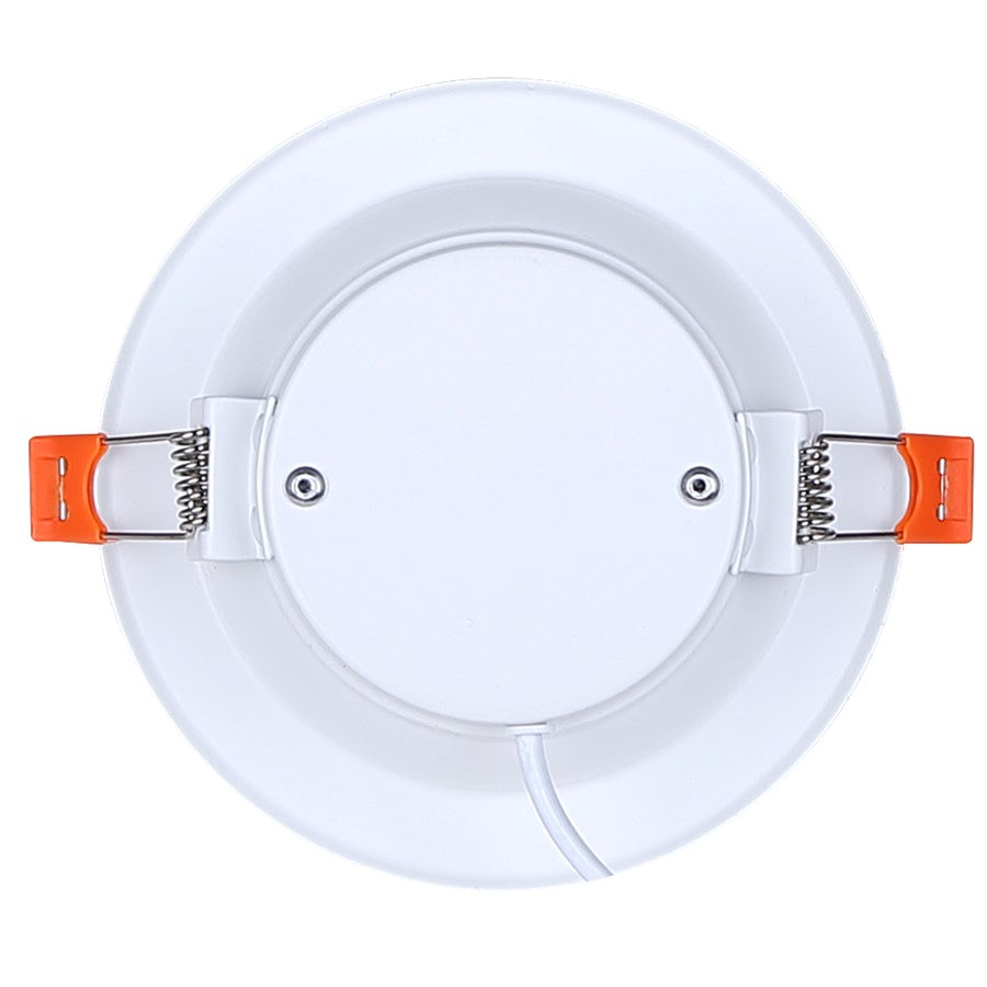 Canarm Madison 4.17in 1-Light Recessed LED Light | White Finish | Bathroom & Kitchen | Integrated LED, Wet Rated | Model HLD415WH